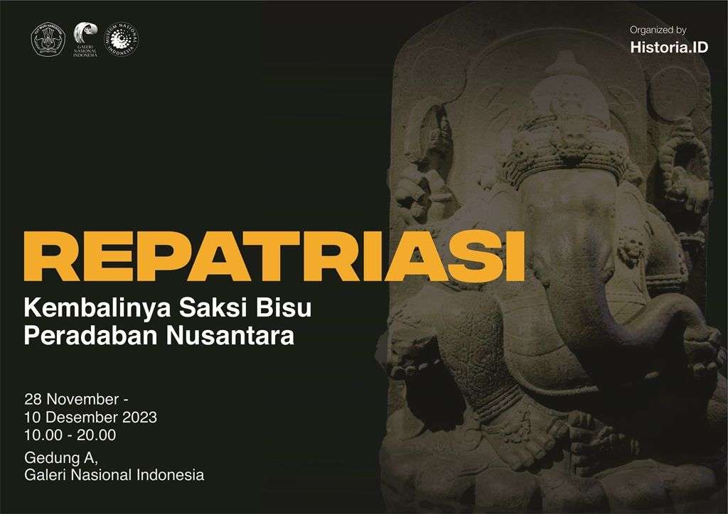Pameran “Repatriasi: Kembalinya Saksi Bisu Peradaban Nusantara”