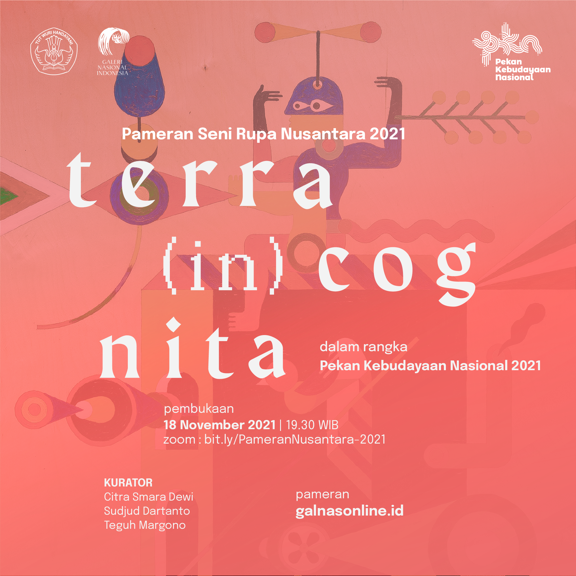 Poster pameran Terra (In)Cognita